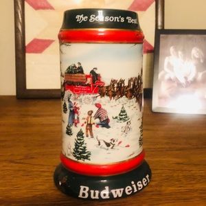 Budweiser beer stein 1991
